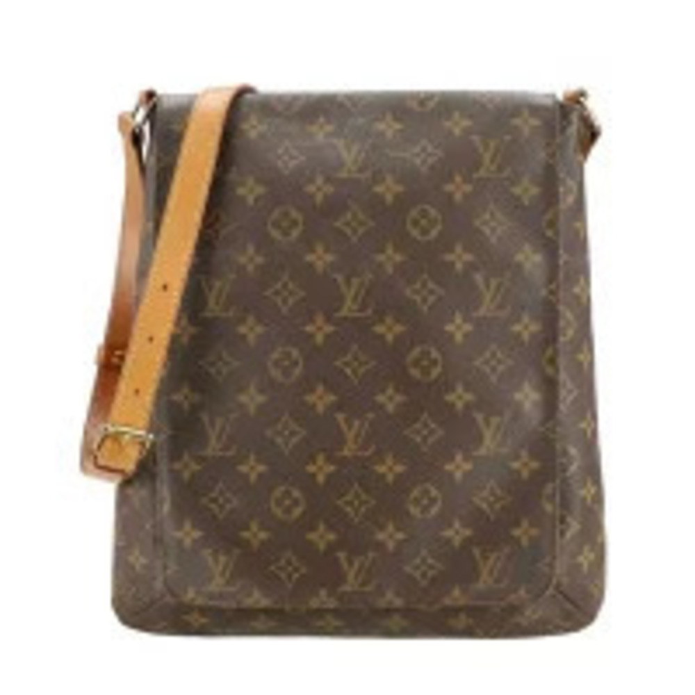 Louis Vuitton Musette Monogram Canvas Leather Brown